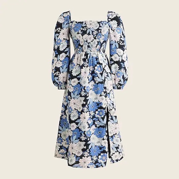 J. Crew Dresses & Skirts - J. Crew Linen daydream dress in zinnia floral